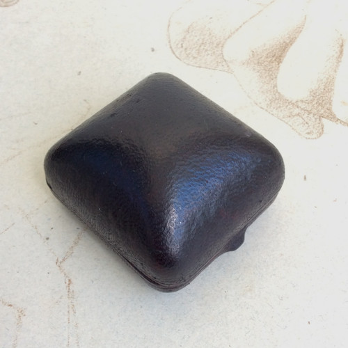 Ecrin bijou ancien - à, cuir
